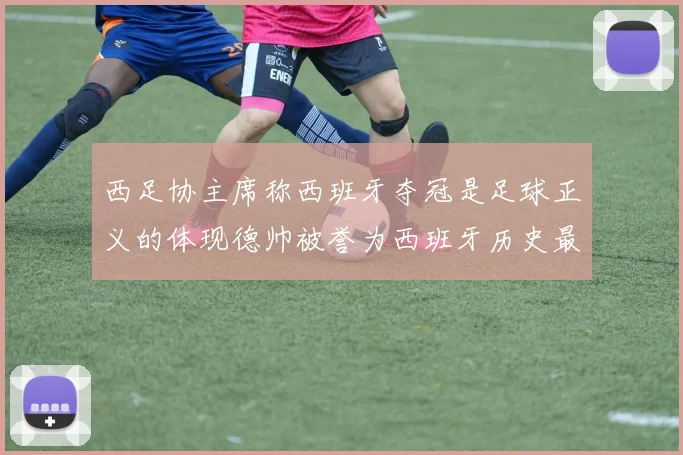 西足协主席称西班牙夺冠是足球正义的体现德帅被誉为西班牙历史最佳教练